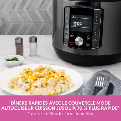 Multicuiseur 11-en-1 avec Friteuse à Air 7,6L
