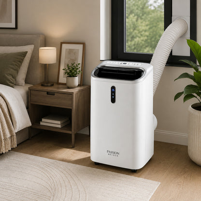 Climatiseur Mobile Réversible 14000 BTU Passion Maison Atlas 14 – Wi-Fi, 4-en-1, Chauffage, Climatisation & Déshumidificateur