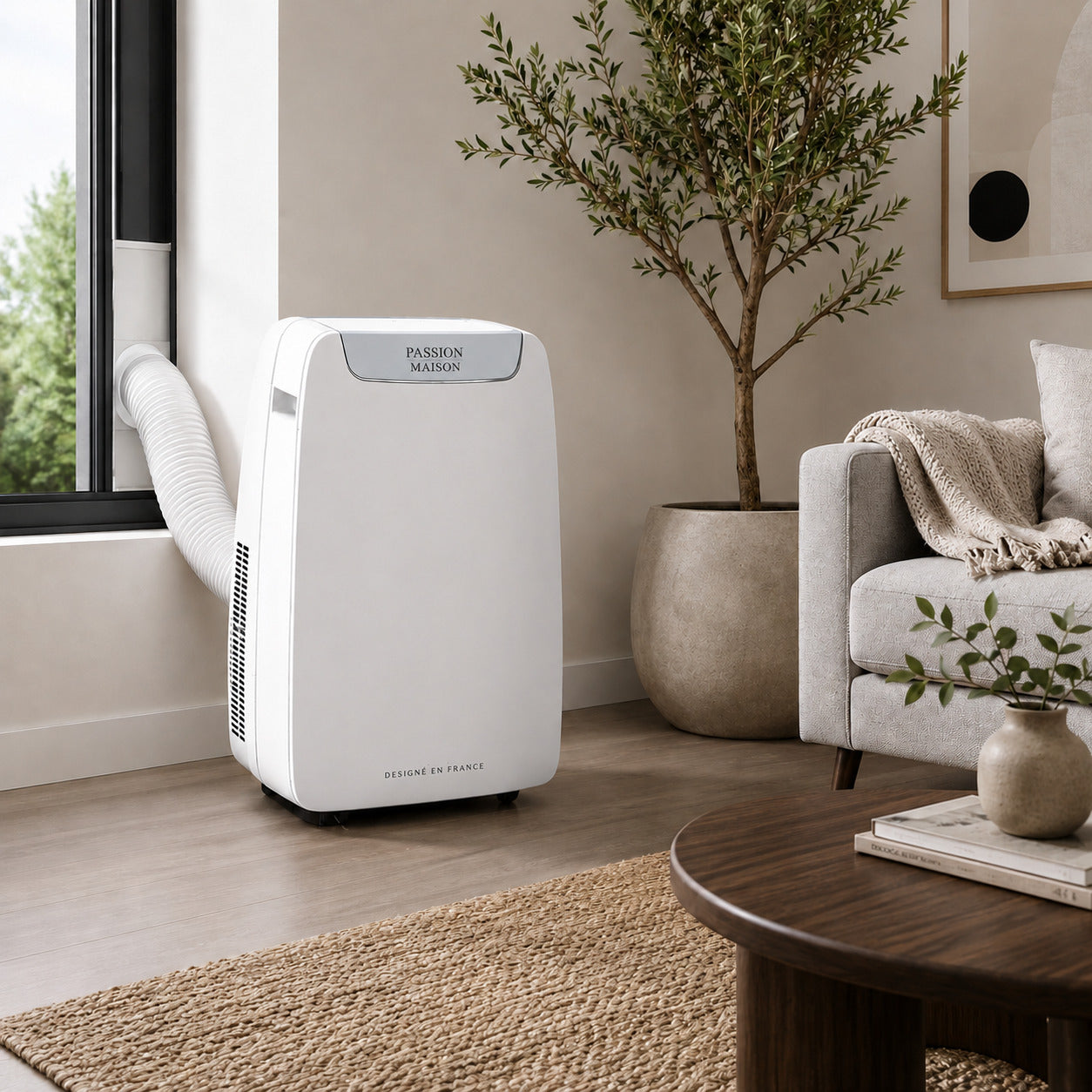 Climatiseur Mobile Wi-Fi 14000 BTU Passion Maison Aurora 14 – A++, Pure Air & Turbo