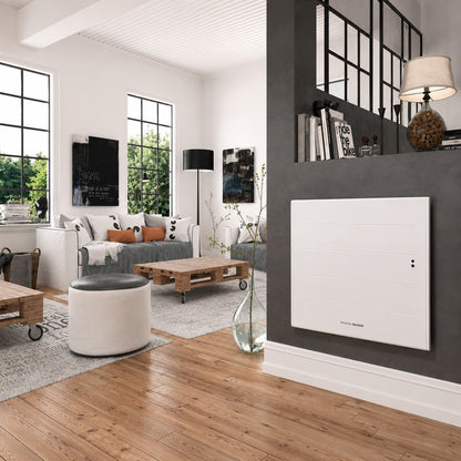Radiateur Électrique Connecté Wi-Fi Passion Maison Éclipse 1500 W – Chaleur Douce à Inertie – Blanc