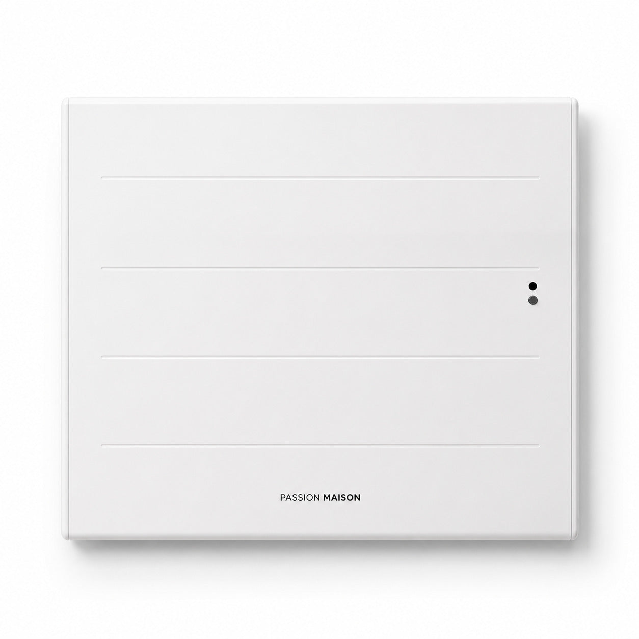 Radiateur Électrique Connecté Wi-Fi Passion Maison Éclipse 1500 W – Chaleur Douce à Inertie – Blanc