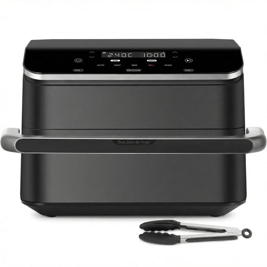 Friteuse à Air Double Zone 10L – Air Fryer Sans Huile