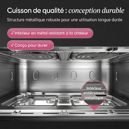 Friteuse à Air Double Zone 10L – Air Fryer Sans Huile