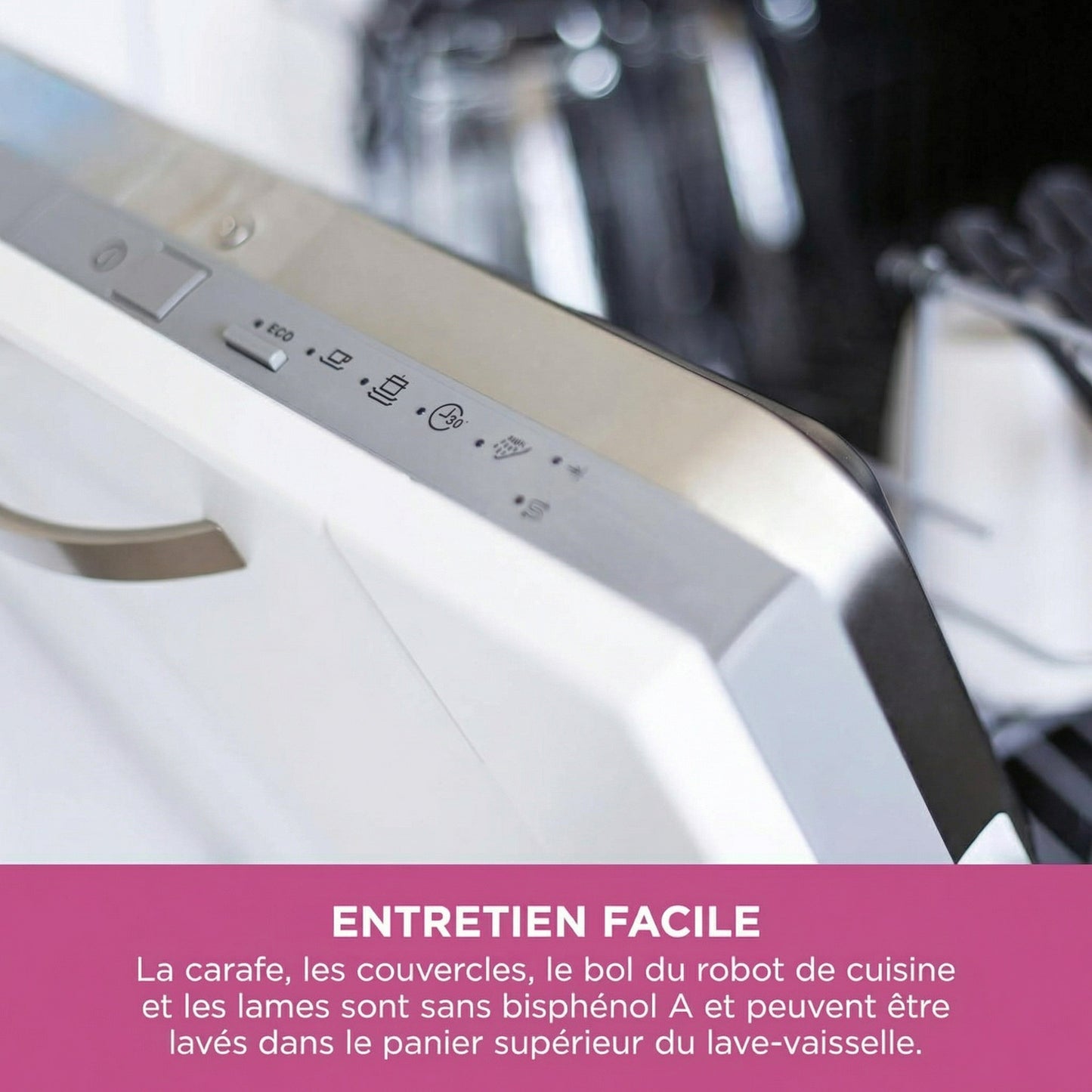 Blender Multifonction 3-en-1 1200W – Mixeur, Robot Cuisine & Smoothie Maker