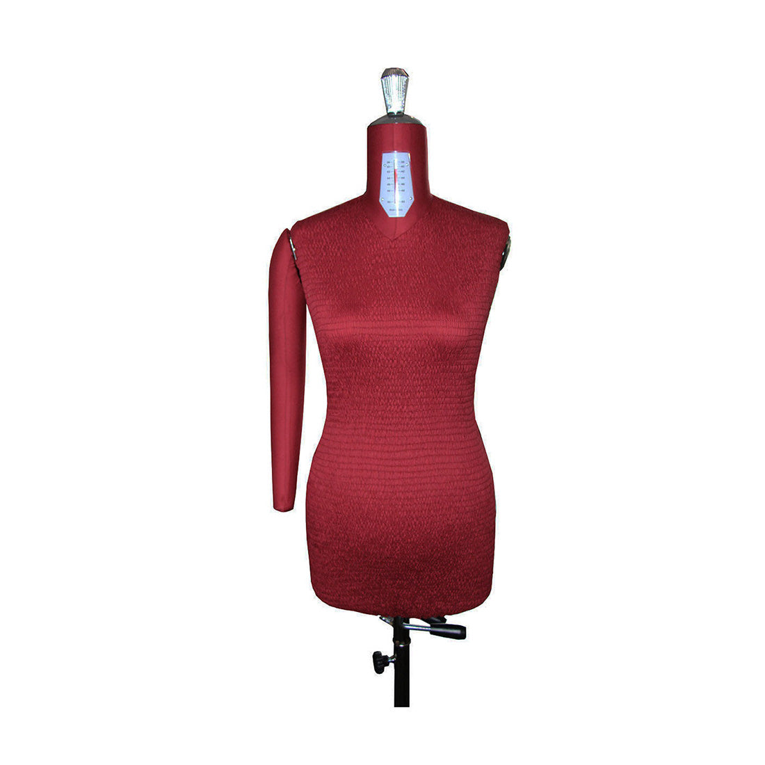 Mannequin de couture réglable haut de gamme 38 / 50 avec bras + ventre