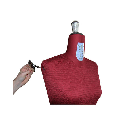 Mannequin de couture réglable haut de gamme 38 / 50 avec bras + ventre