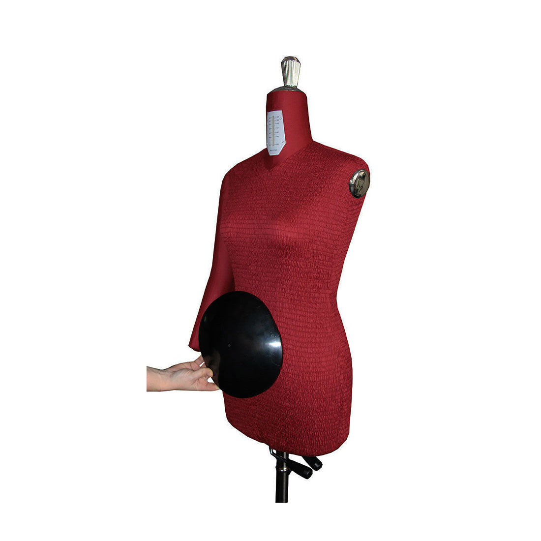 Mannequin de couture réglable haut de gamme 38 / 50 avec bras + ventre