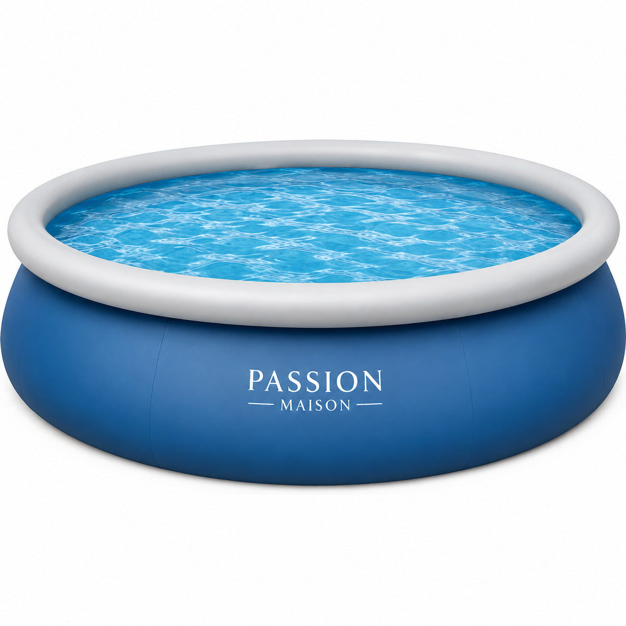 Piscine Gonflable Ronde Passion Maison Laguna 457 x 84 cm – Pompe Incluse & Montage Rapide