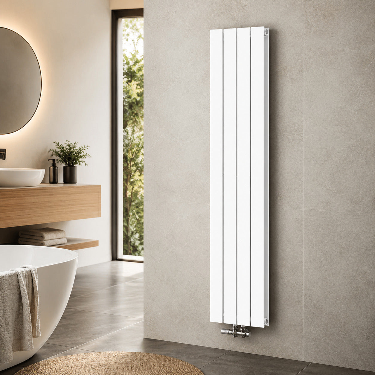 Radiateur à Eau Chaude Passion Maison Atlas – Design Vertical