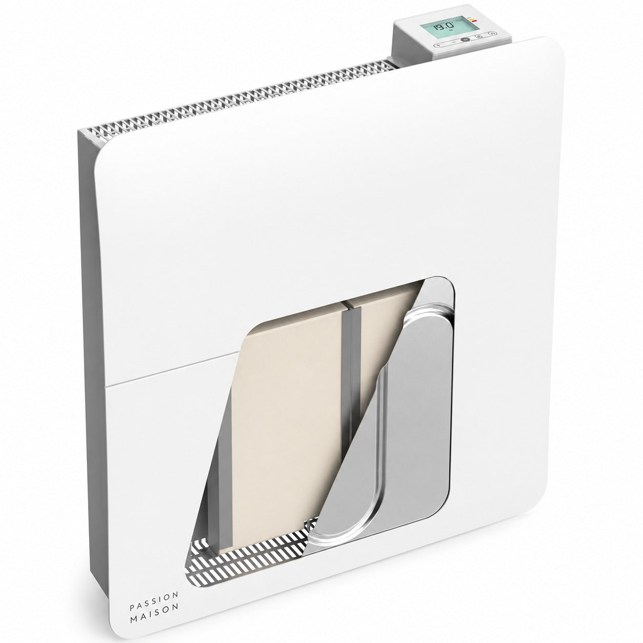 Radiateur Électrique Connecté Wi-Fi Passion Maison Aura – Double Système de Chauffe 1000 W