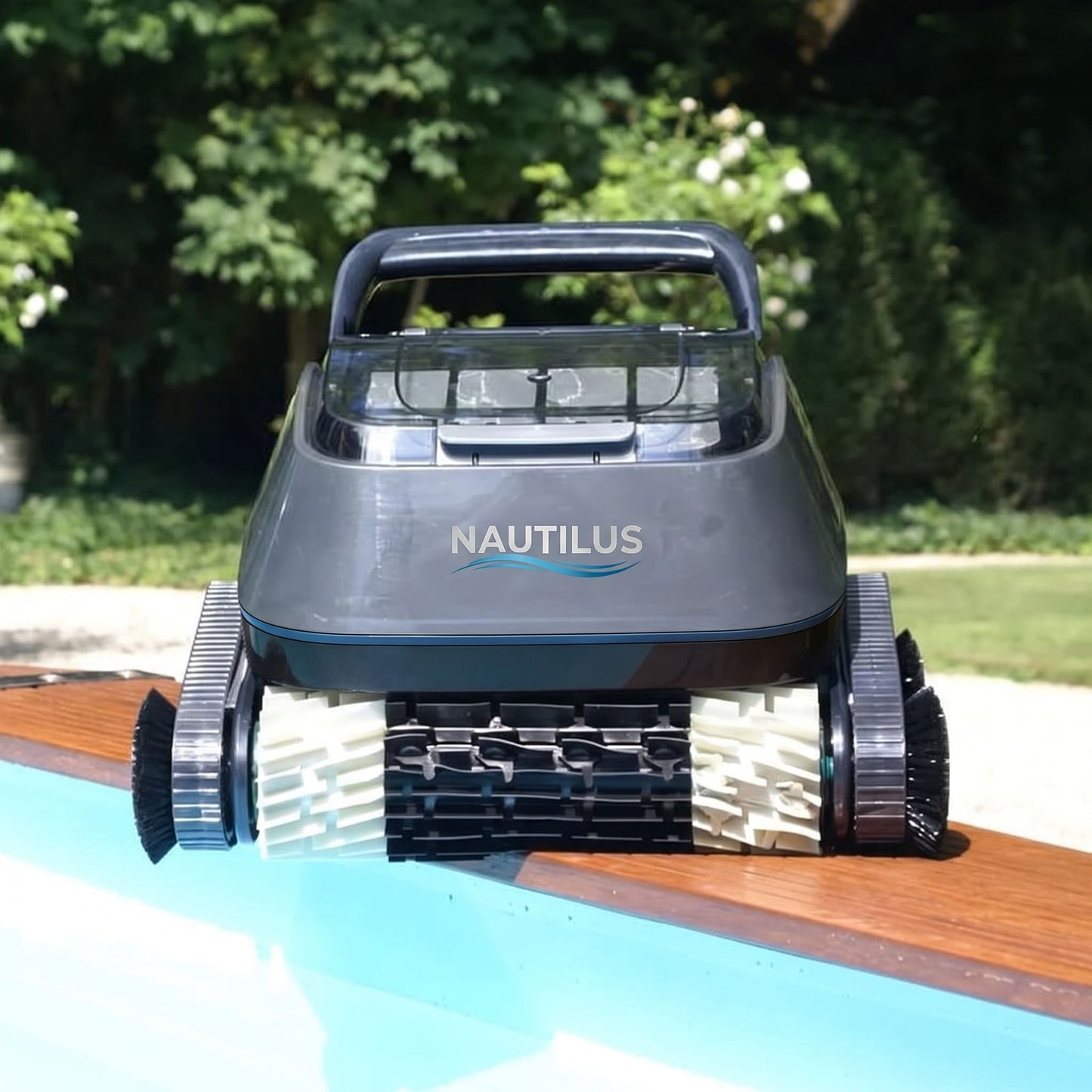 Robot Piscine Électrique Passion Maison Nautilus – Nettoyage Fond, Parois & Ligne d’Eau, Piscines jusqu’à 11 m