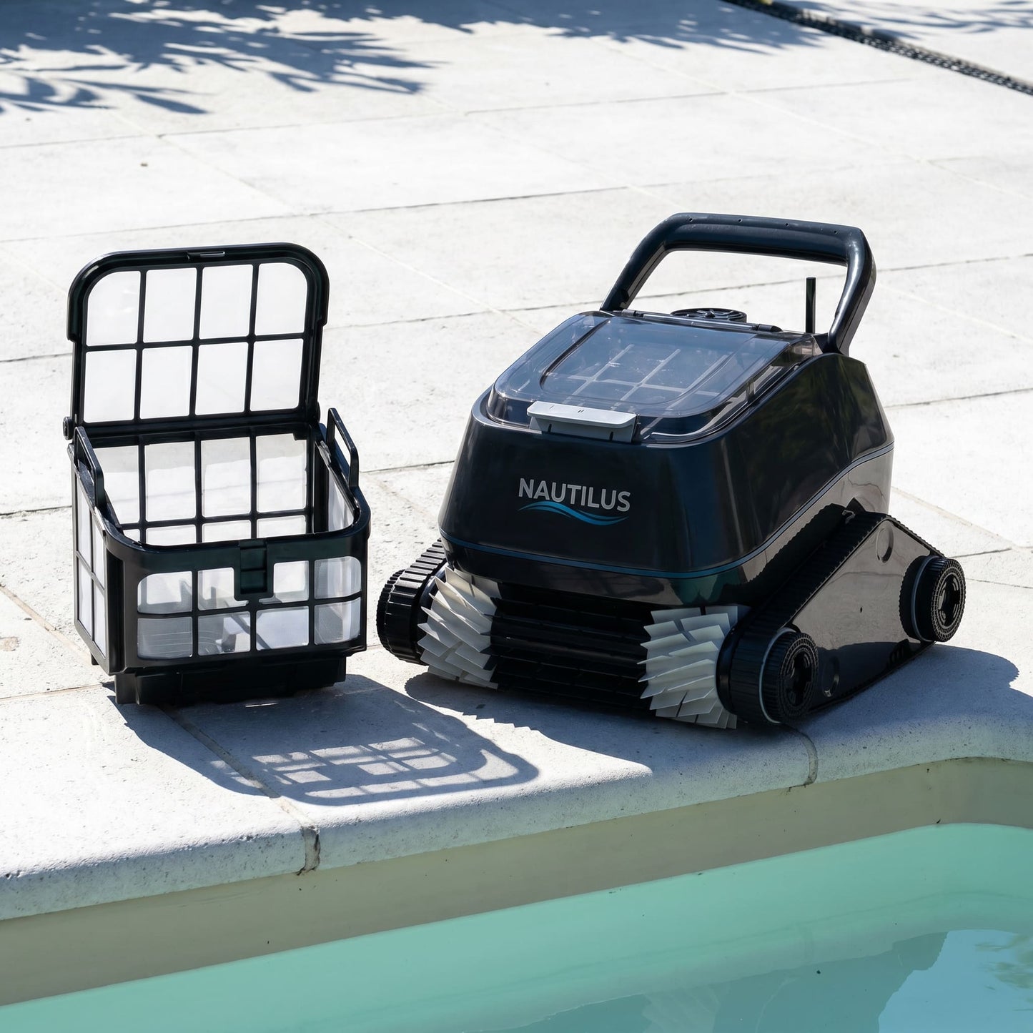 Robot Piscine Électrique Passion Maison Nautilus – Nettoyage Fond, Parois & Ligne d’Eau, Piscines jusqu’à 11 m